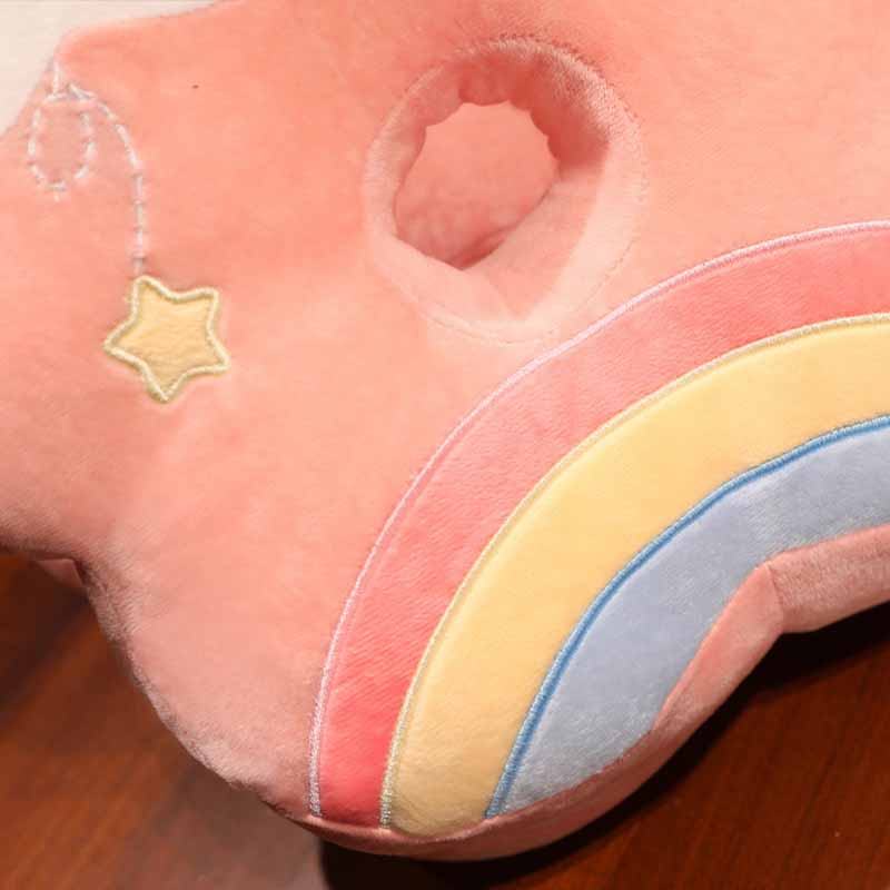 Kawaii Rainbow Nap Pillow 14 inch