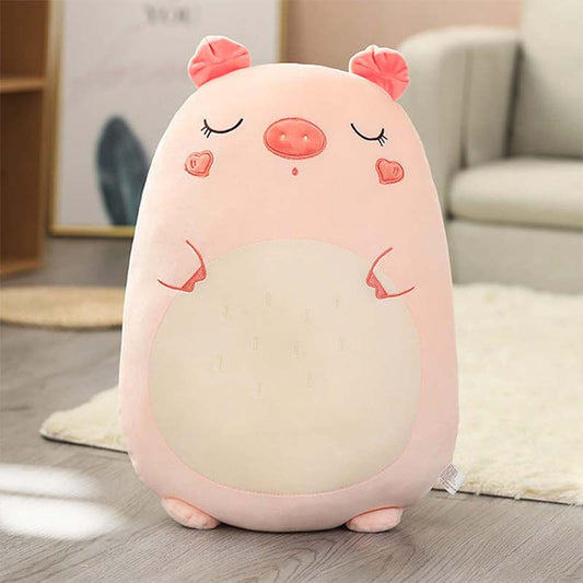 Pig Plush Cushion Stuffed Animal 18 inch Soft Anime