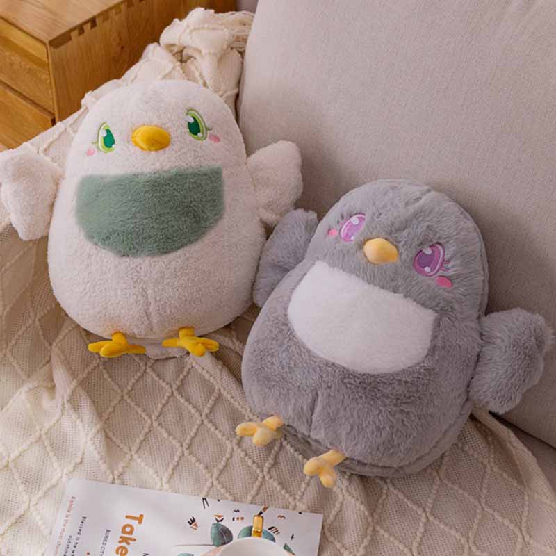 Kawaii Tit Plush Bird Stuffed Animal 14 inch