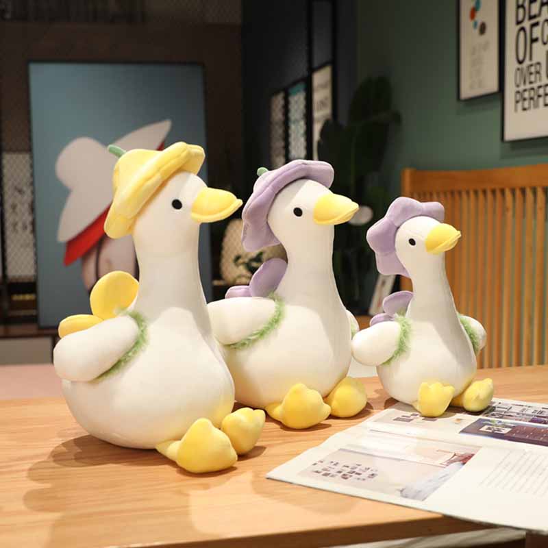 Cute Duck Weighted plush