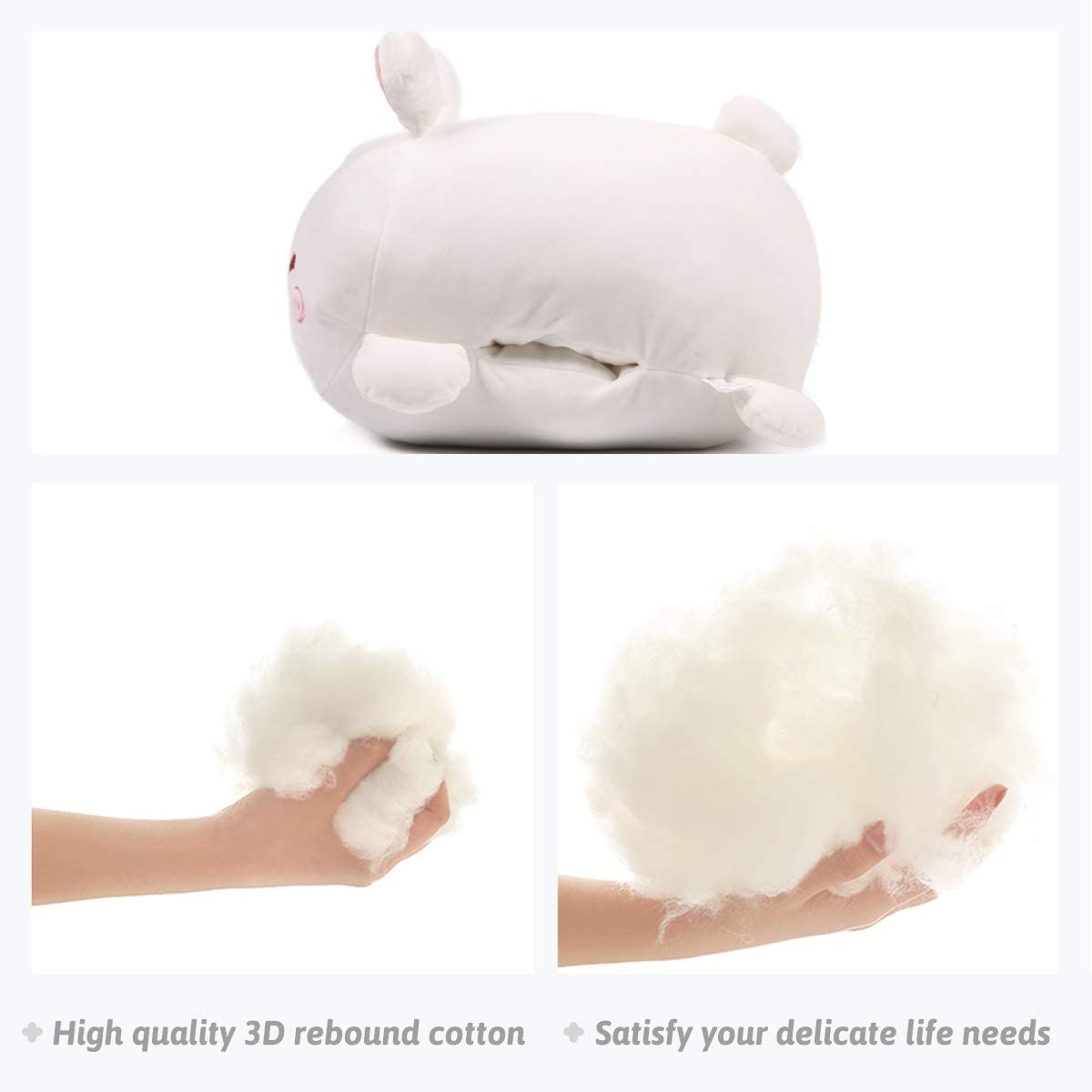 Bunny Hand Warmer Pillow 18 inch