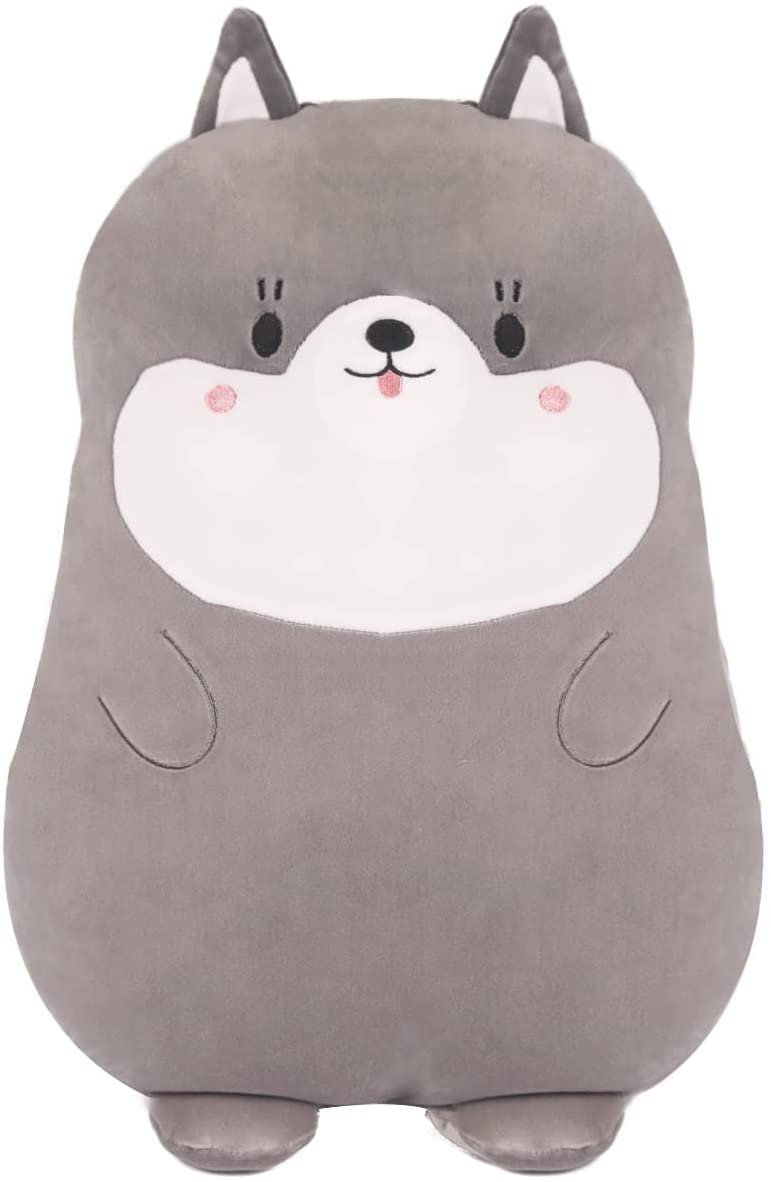 Kawaii Husky Plush Cushion 16 inch