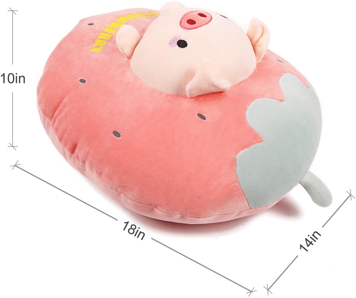 Arelux-home-Strawberry Piggy Plush