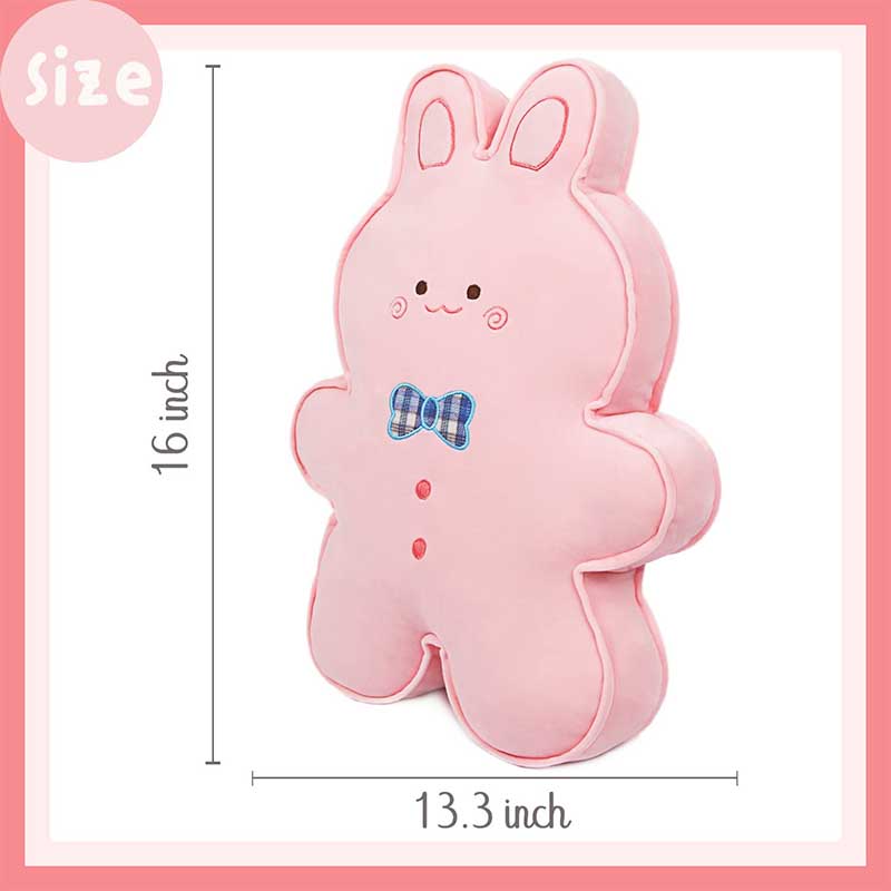 16 inch Cute Bunny Biscuit Plush