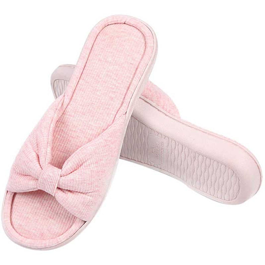 Open Toe Summer Spa House Slippers for Women