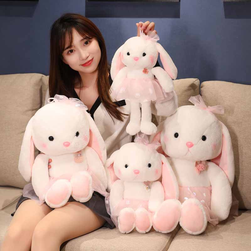 Cute Bunny Princess Stuffed Animal