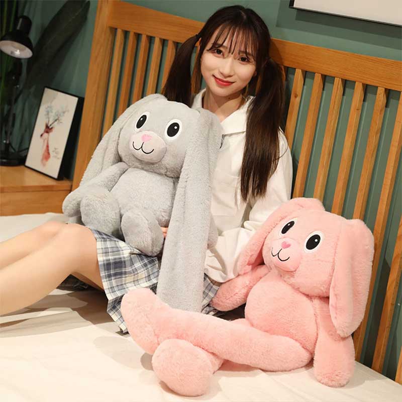 31 inch Big Adjustable Bunny Plush Doll