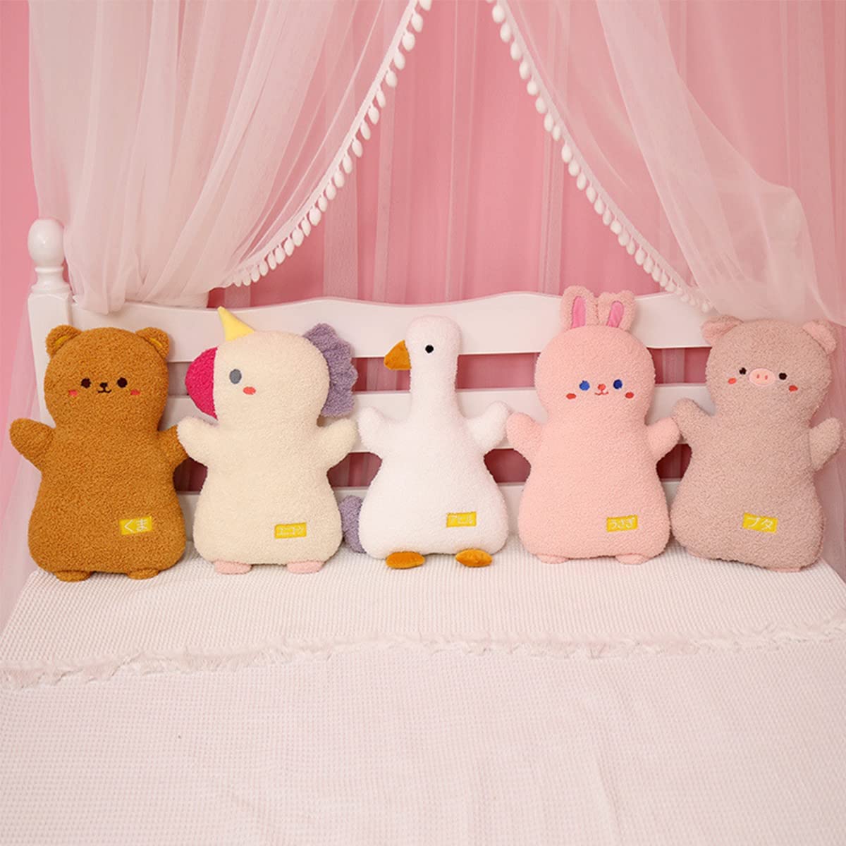 Cute Bunny Animal Plush Stuffed Pillows 17 inch