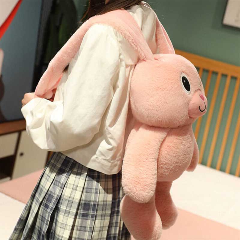 31 inch Big Adjustable Bunny Plush Doll