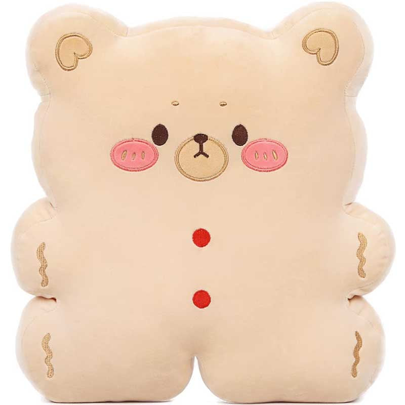 15 inch Cute Bear Biscuit Plush