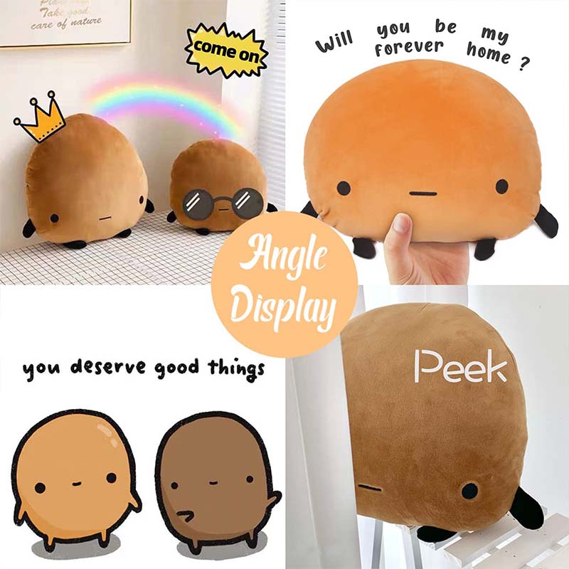 Potato Plush Toy Yellow