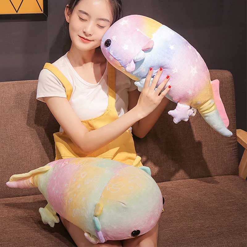 Star Axolotl Kawaii Plush Toy