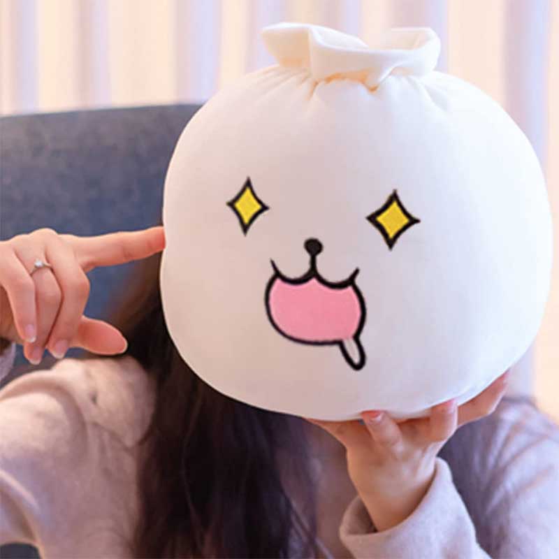 Dumpling Plush Happy