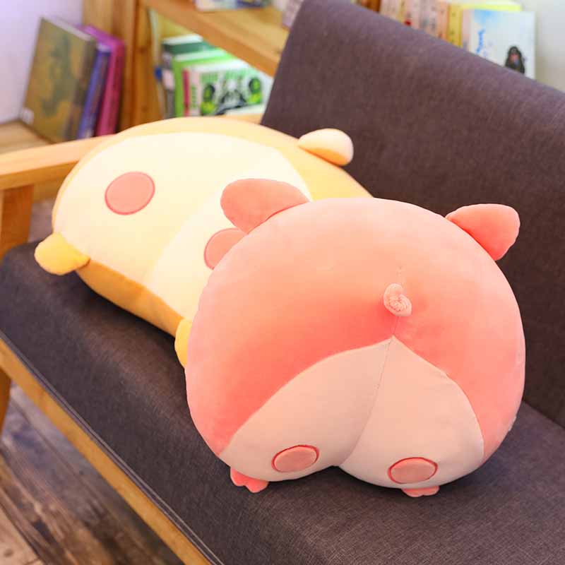 Kawaii Animal Plush Cushion Funny Pillow