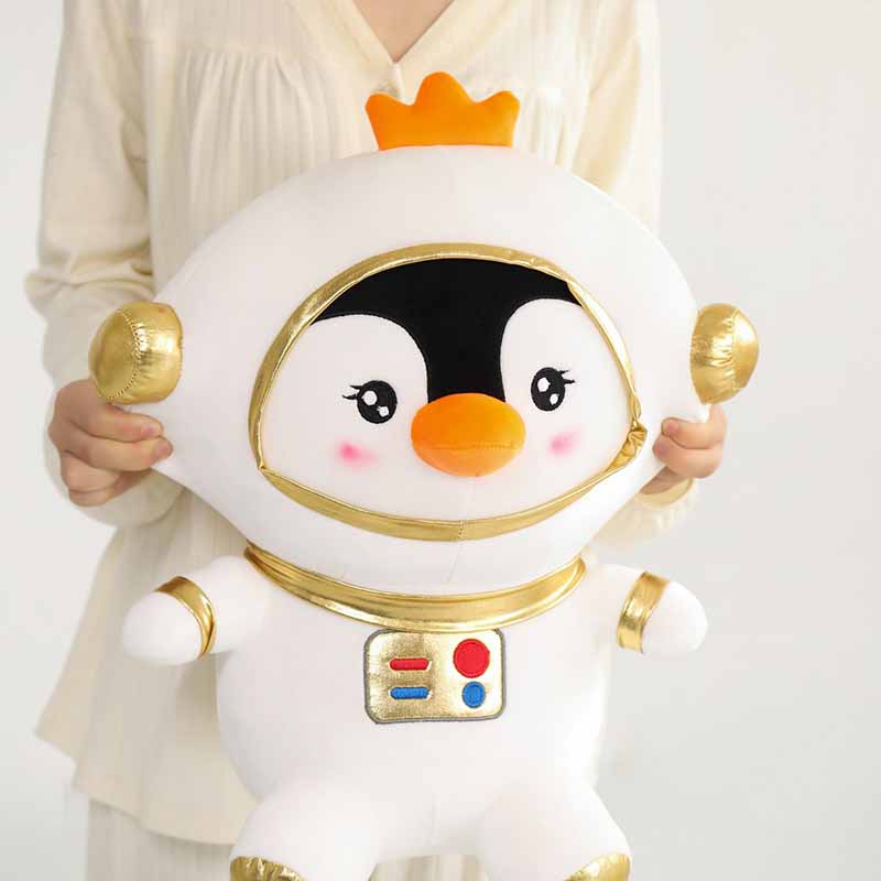 Kawaii Astronaut Penguin Plush Toy