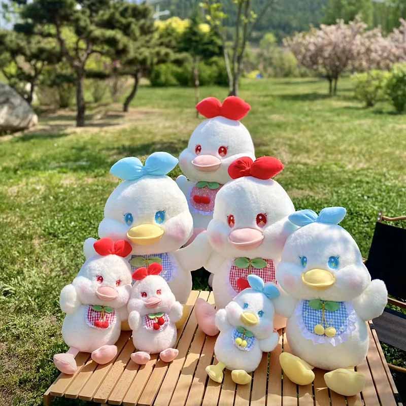 Kawaii Duck Weighted Stuffed Animal Cute Plush Toy