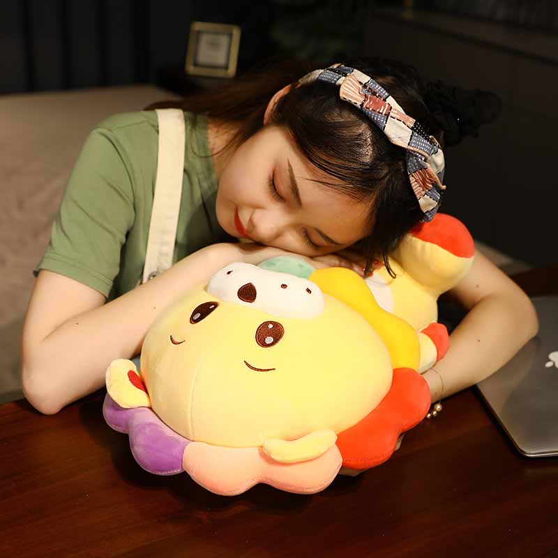 Cute Colorful Lion Weighted Stuffed Animal