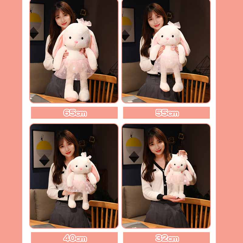 Cute Bunny Princess Stuffed Animal